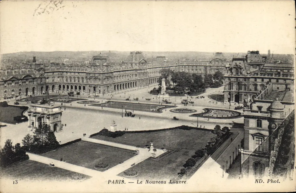 Paris — O Novo Louvre — ND. Phot. - Frente