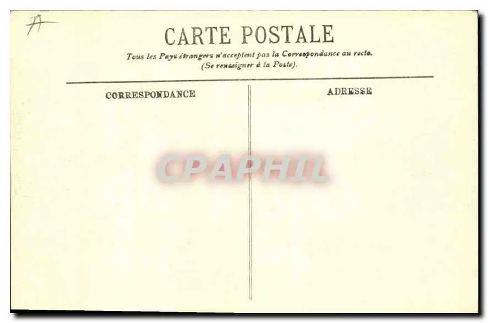 Paris — La Rue Soufflot und der Panthéon — LL. — n° 165 - Rückseite