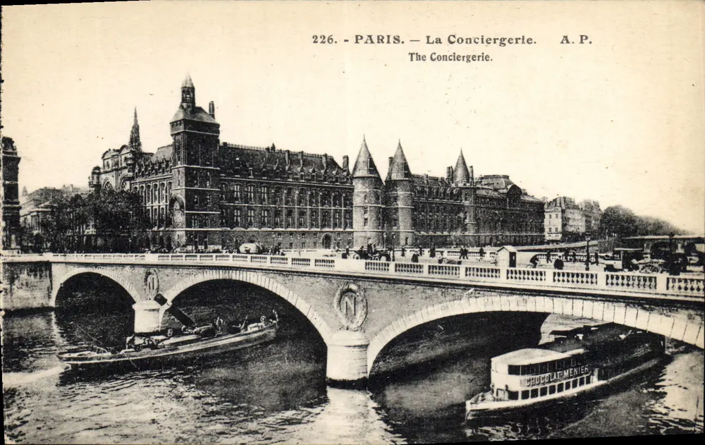Paris — A Conciergerie — A.P. 226 - Frente