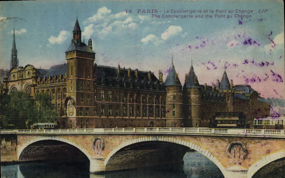 Paris - Die Conciergerie und der Pont au Change — LIP, Nr. 18 - Vorderseite