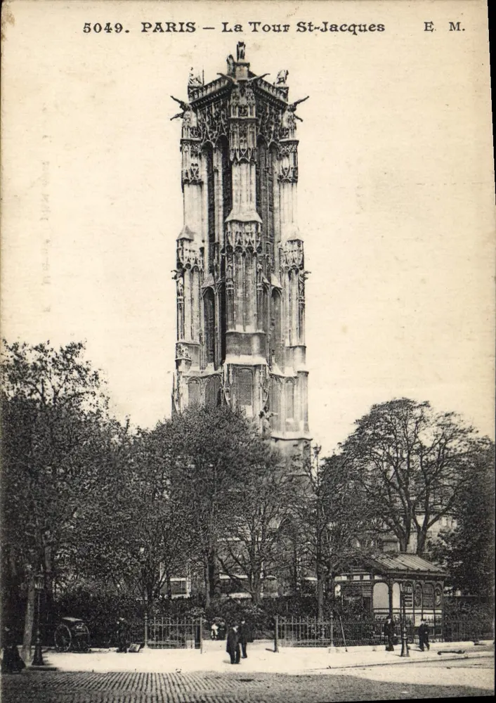 Paris — Torre St-Jacques — E. M. n° 5049 - Frente