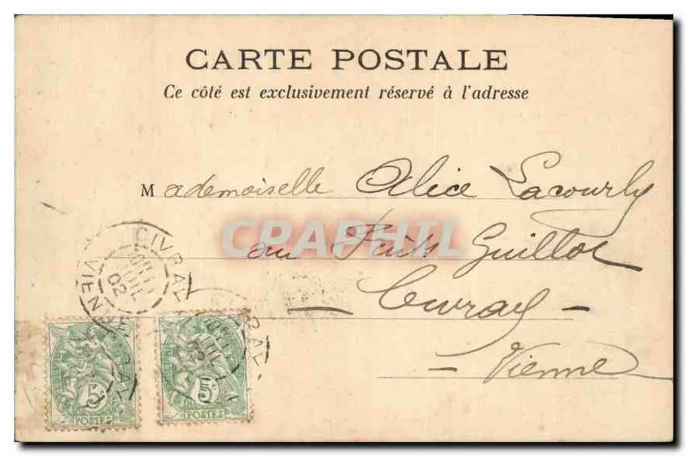 PARIS — Igreja de Saint-Germain des Prés — editor não visível - Verso