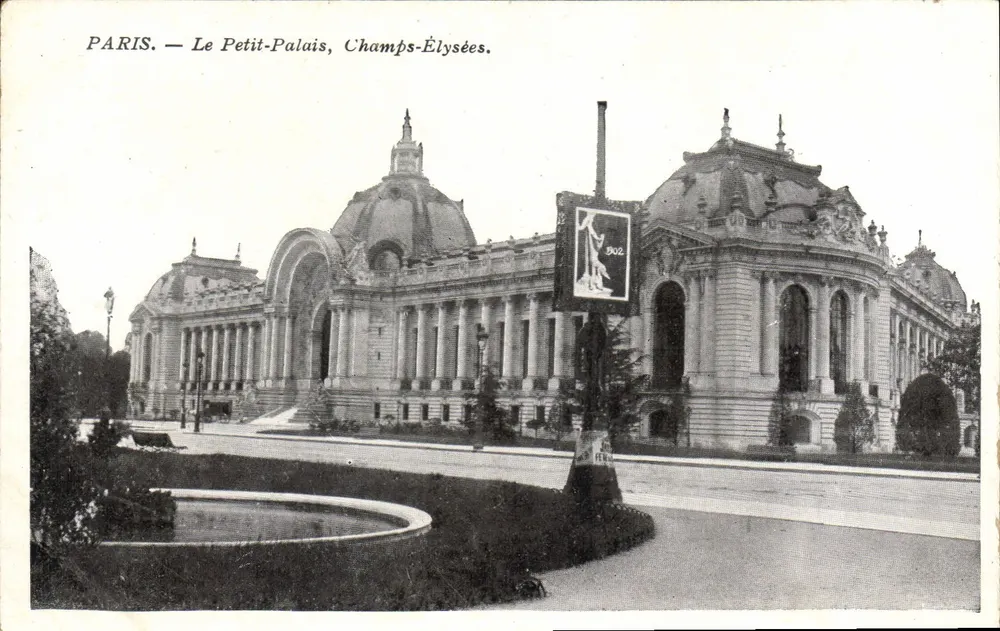 Paris — Le Petit-Palais, Champs-Élysées — editor P. PÉRÉ, n° 1502 - Frente