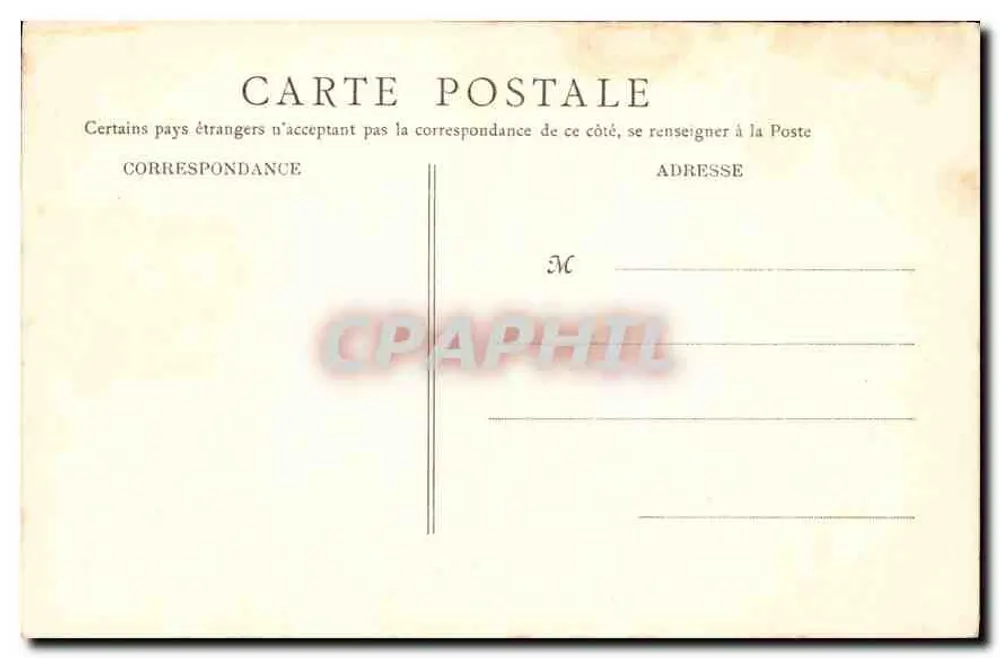 Paris – Igreja da Trindade – B.P. Paris, n°23 - Verso