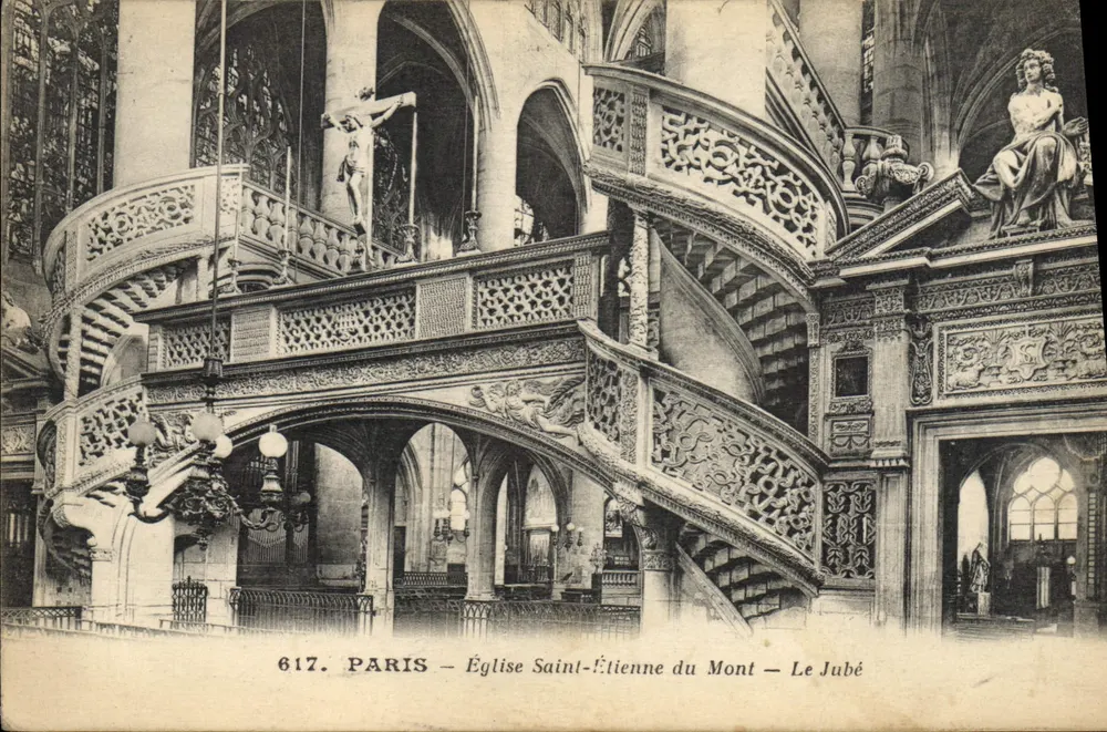Paris — Église Saint-Étienne du Mont — Le Jubé - Vorderseite
