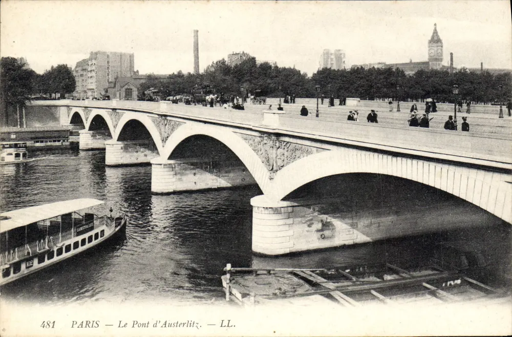 Paryż — Most Austerlitz — LL. n° 481 - Awers