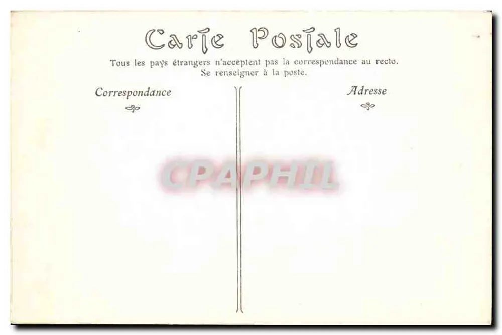 Paris — O Jardim do Palácio Real — ND. Fot. n°128 - Verso