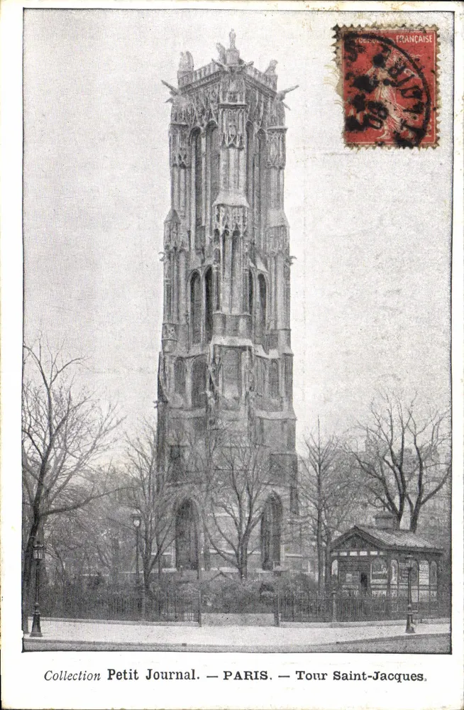 Paris — Torre Saint-Jacques — Coleção Petit Journal - Frente