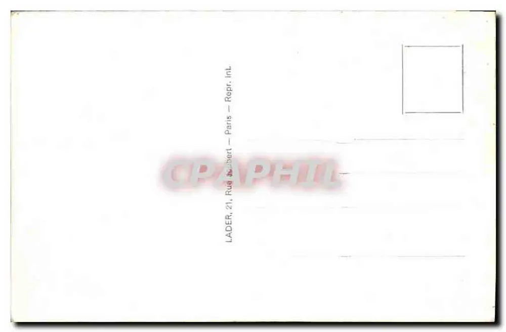 Paris — Perspectiva da Avenida dos Campos Elísios — LADER. 21 - Verso