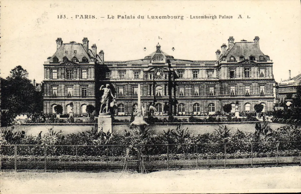 Parigi — Il Palazzo del Luxembourg — Editore A. L. - Recto