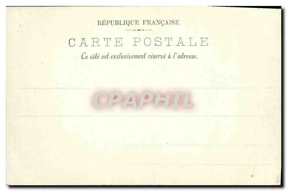 Die Fresken des Panthéons — Attila und seine Armee — (E. Delaunay) — LL. - Rückseite