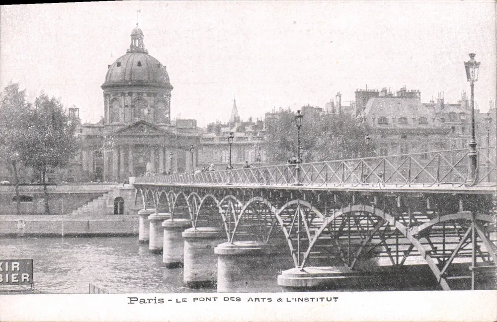 Paris - O Ponte dos Artes & A Instituição — Kir Bier - Frente