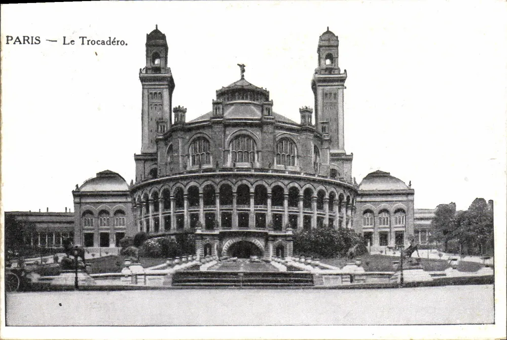 PARYS — Trocadéro — Wydawca nieodczytalny, numer seryjny nieodczytalny. - Awers