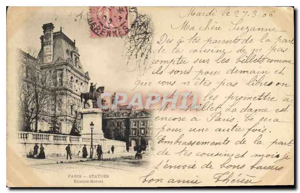 PARIS — ESTÁTUA — Editora Édouane-Marcel - Frente