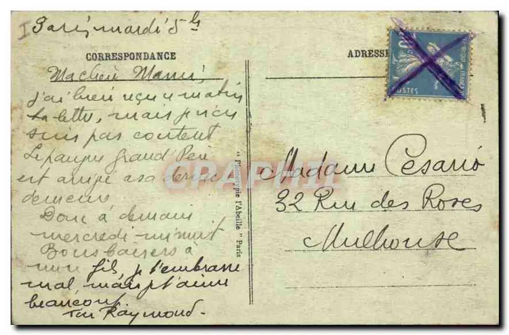 PARIS - Notre-Dame - Vista geral — editor desconhecido, n° 151 - Verso