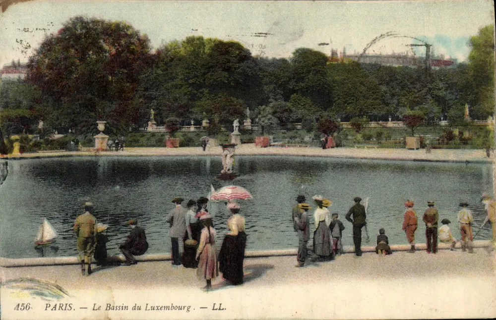 Paris — Der Luxembourg-See — LL. n°456 - Vorderseite