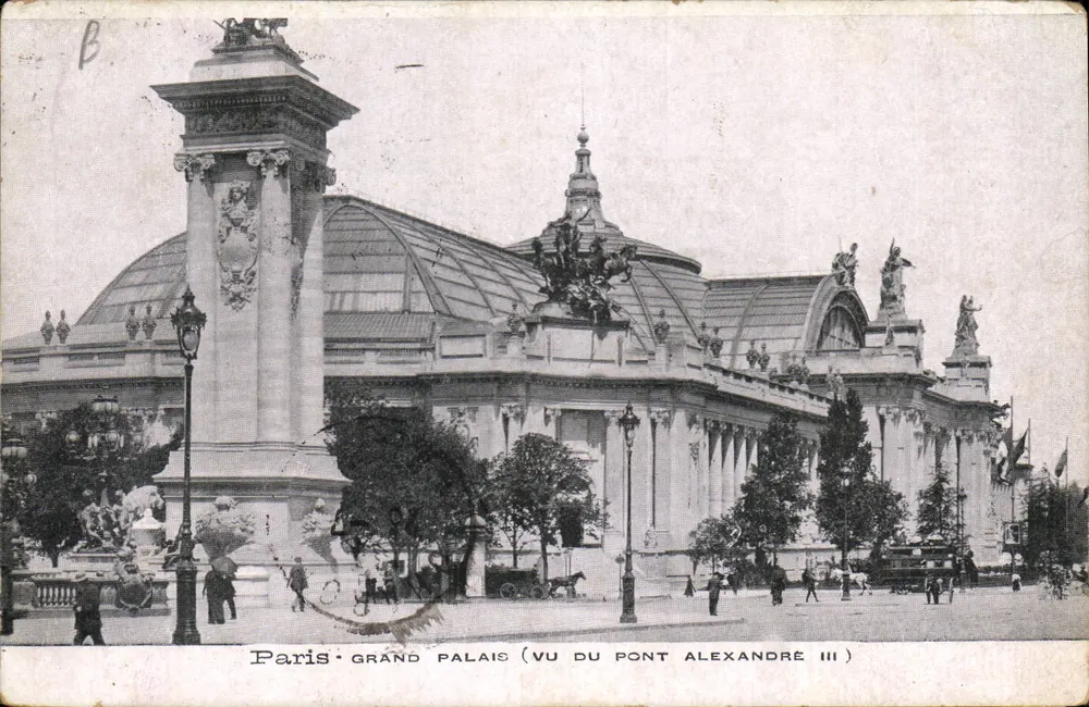 Paris - Grand Palais (Ansicht von Pont Alexandre III) — Verleger unbekannt, Seriennummer nicht sichtbar - Vorderseite