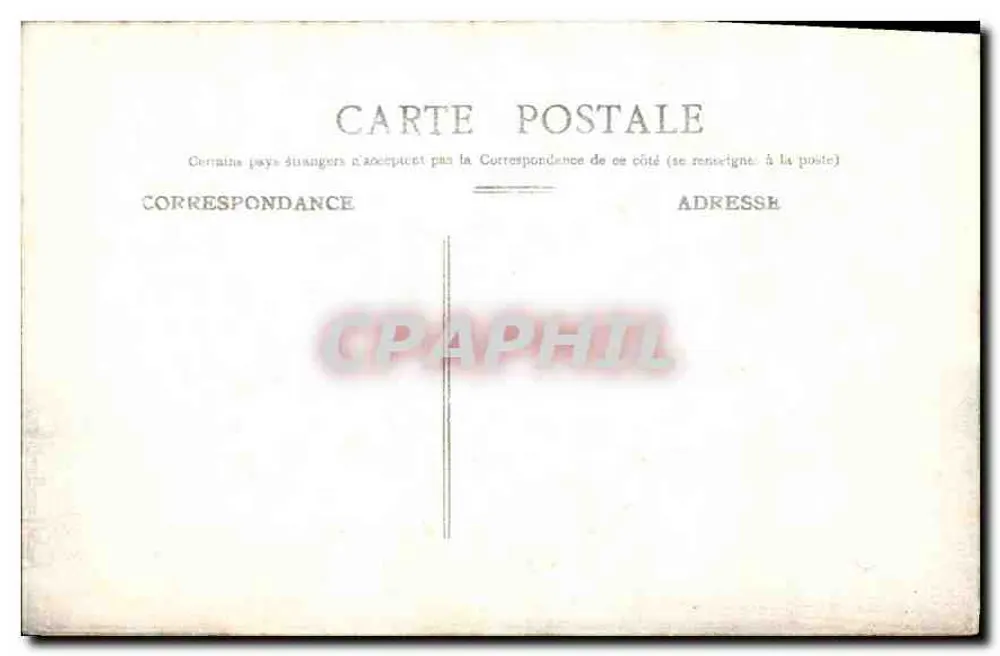 Paris — Praça Vendôme — C. J. 46 — Foto C. Jeangeneil, 106 Rue Rochecomart - Verso