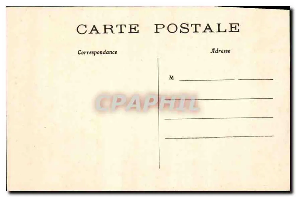 Paris — O Hotel de Ville — C.M. n°50 - Verso