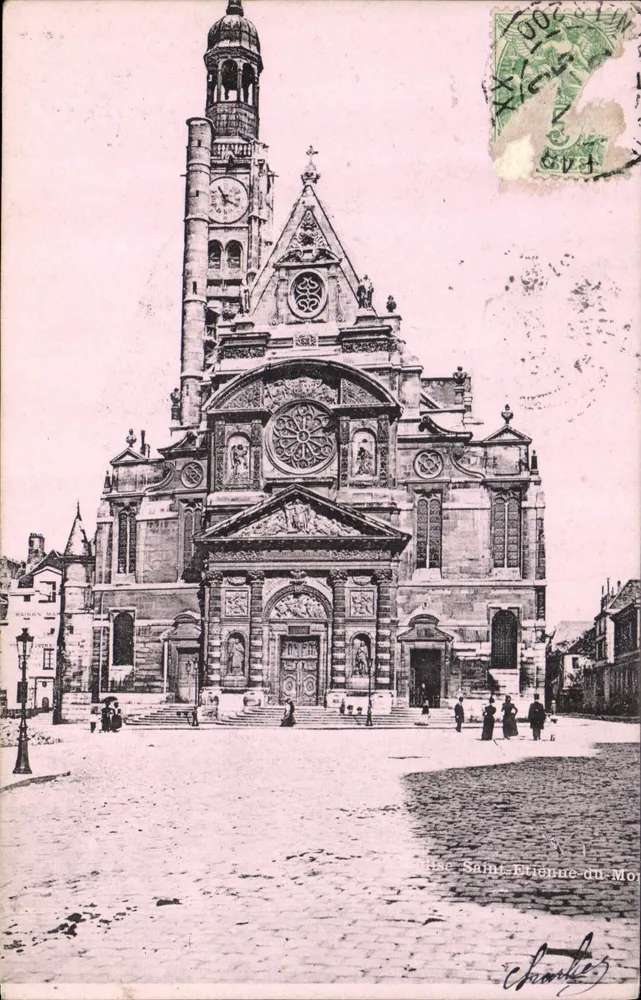 Kirche Saint-Étienne-du-Mont — Paris — Verlag Charles - Vorderseite