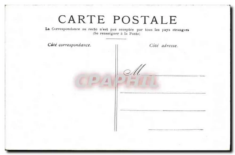 Paris — Le Jardin du Luxembourg — editor não identificado, número de série não visível - Verso