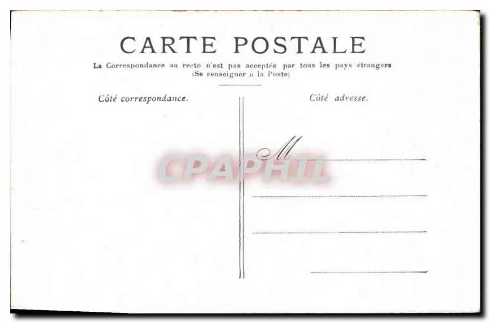 Paris — Catedral de Notre-Dame — editor não visível - Verso