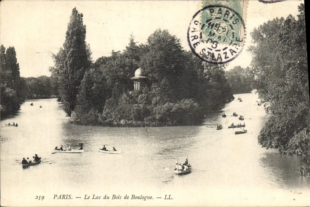 Paris — See des Bois de Boulogne — LL. — n°259 - Vorderseite