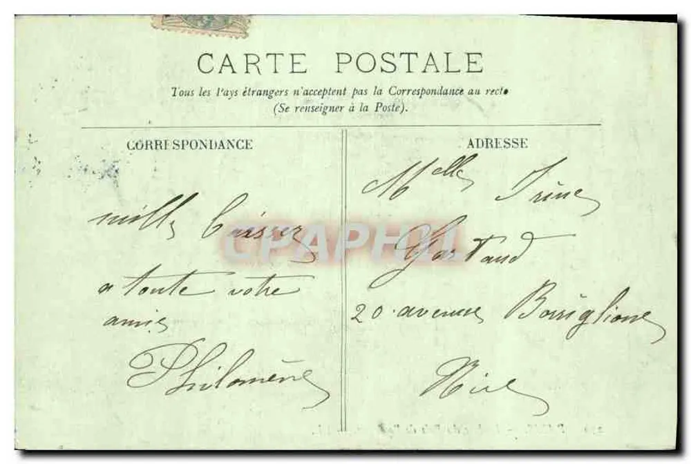 Paris — See des Bois de Boulogne — LL. — n°259 - Rückseite