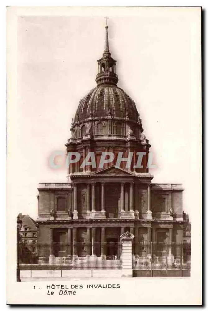 Hotel dos Invalidos — O Dômer - Frente