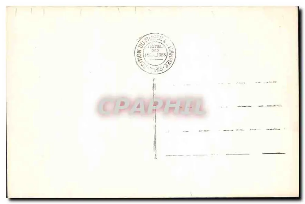 Hotel dos Invalidos — O Dômer - Verso