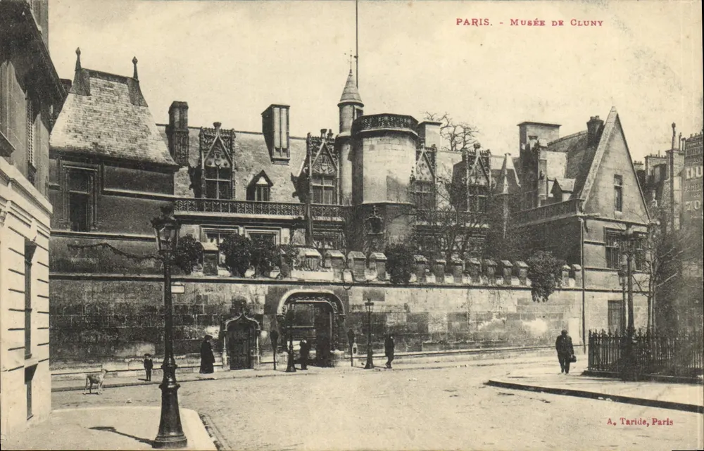 Paris - Museu de Cluny — A. Taride, Paris, n° 70 - Frente