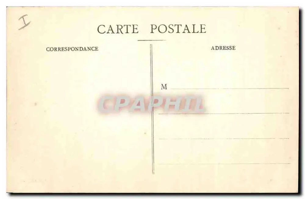 Paris - Museu de Cluny — A. Taride, Paris, n° 70 - Verso