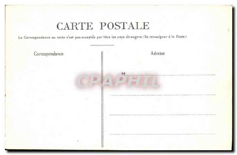 Paryż — Park Monceau — Kolumny — A. Riant, wydawca, nr 192 - Rewers