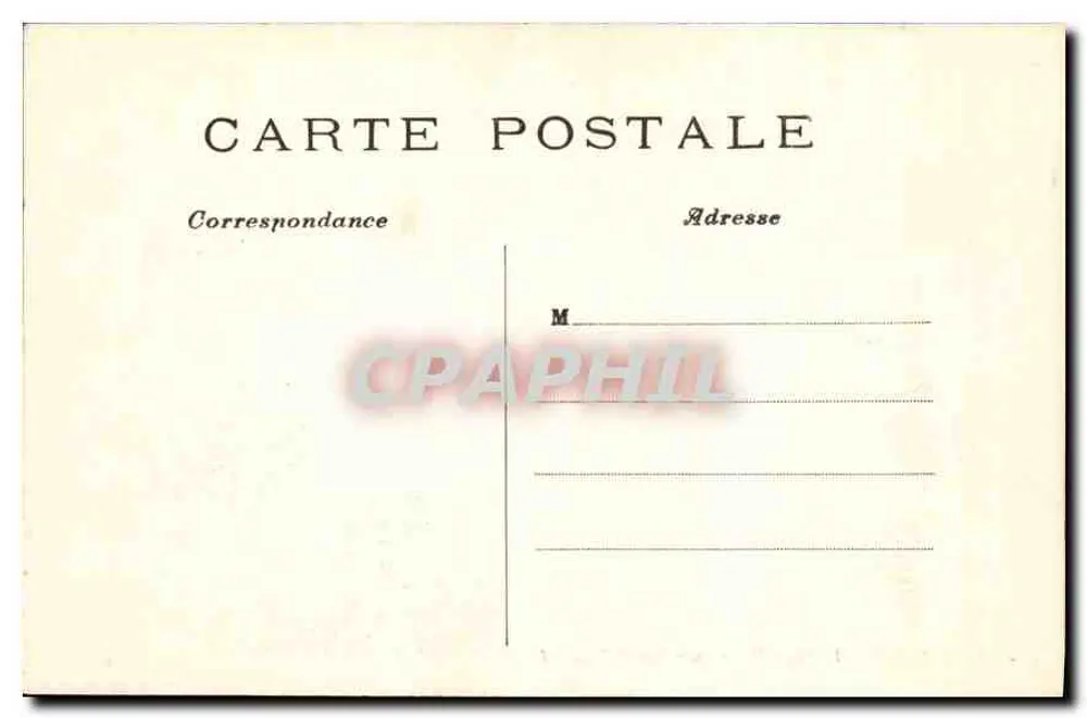 Paris — O Parc Monceau — As Ruínas — C. M. — n° 476 - Verso