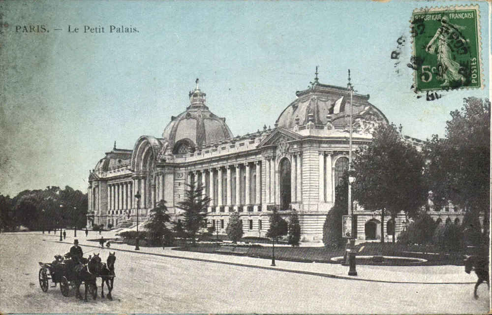 PARIS — O Pequeno Palácio — Editor não identificado, n° de série não visível - Frente