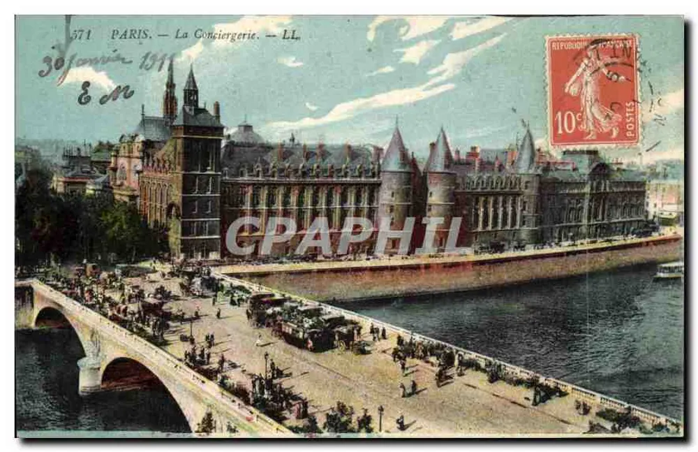 Paris — A Conciergerie — LL, n° 571 - Frente