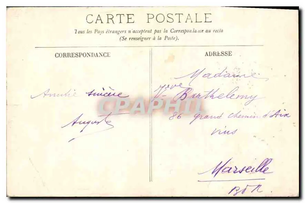 Paris — A Igreja de São Eustáquio — LL. n°738 - Verso