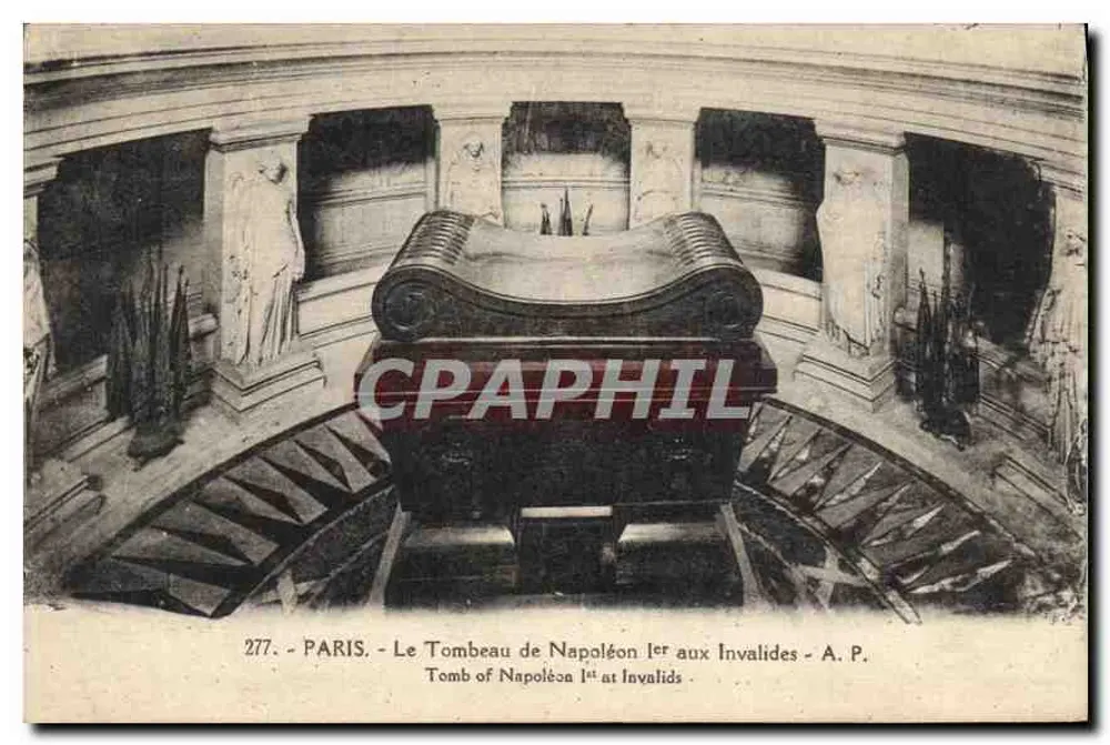 Paris - Der Sarg von Napoleon I. in den Invaliden - A.P. - Vorderseite