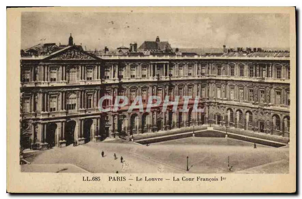 Paris — Der Louvre — Cour François 1er — LL.685 - Vorderseite