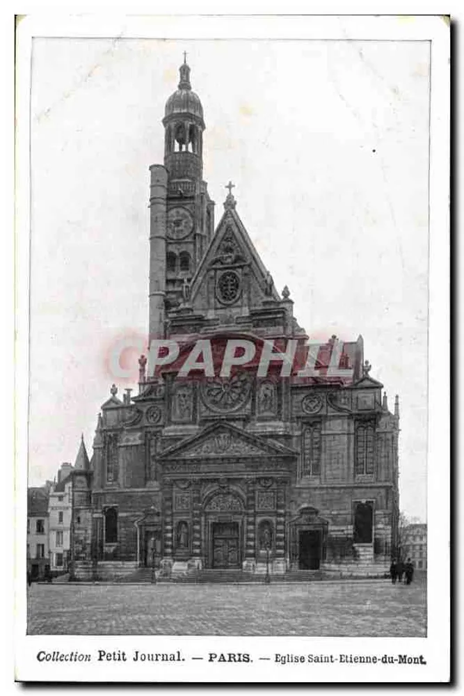 Paris — Kirche Saint-Etienne-du-Mont — Sammlung Petit Journal - Vorderseite