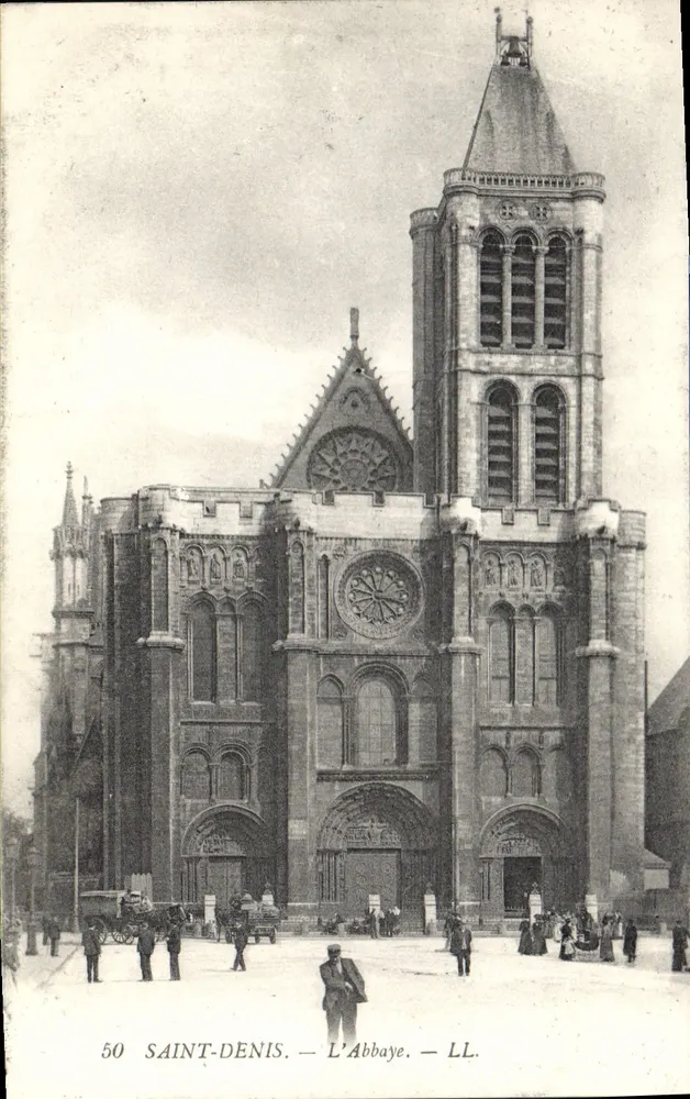 Saint-Denis — A Abadia — LL. n°50 - Frente