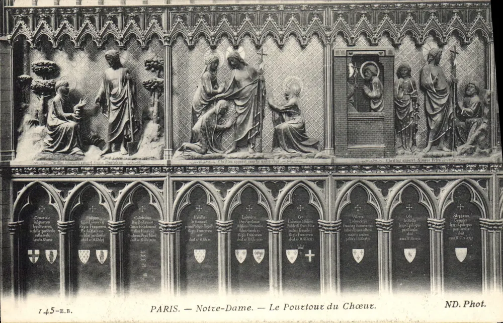 Paris - Notre-Dame - O Pouttout do Coro - Frente