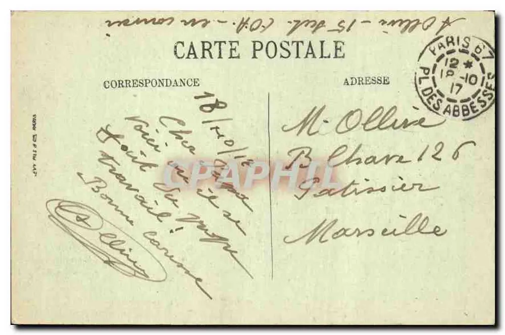 Paris — Der Pont de la Concorde und das Chamber of Deputies — LL, n°241 - Rückseite