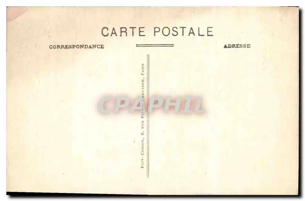Paris — A Nave da Igreja de Nossa Senhora — C. M. - Verso