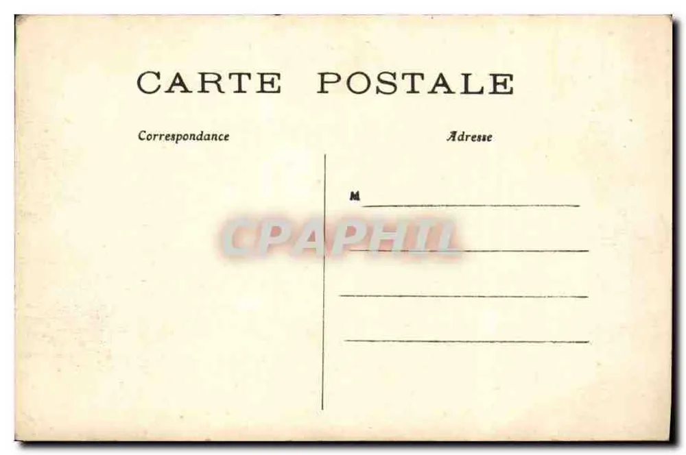 Paris — A Conciergerie — C M - Verso