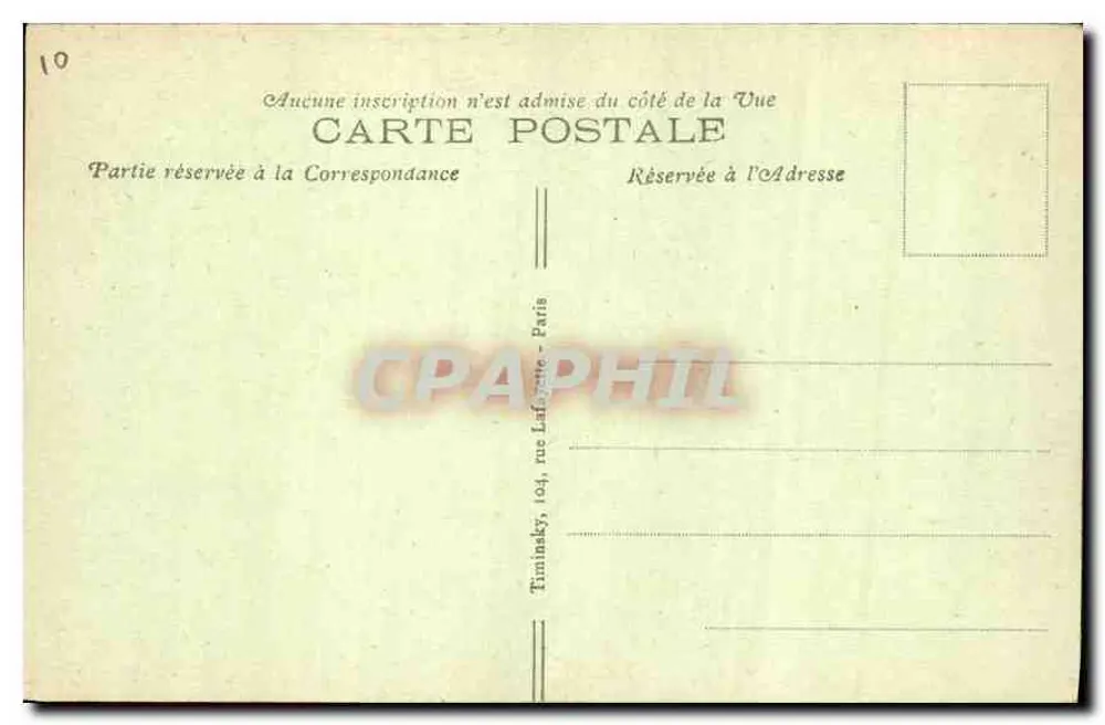 Paris — Panorama dos Sete Pontes — T. M. K. - Verso