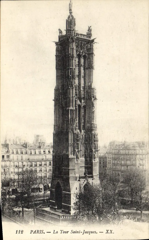 Paryż — Wieża Świętego Jakuba — XX. — N° 112 - Awers