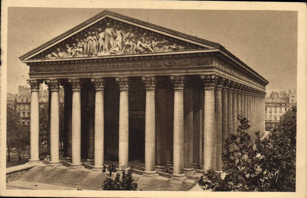 Kirche der Madeleine — Paris — Les Éditions d'Art Yvon - Vorderseite