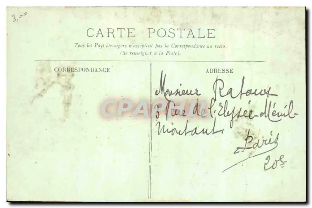Paris — O Boulevard dos Capucinos — LL. - Verso