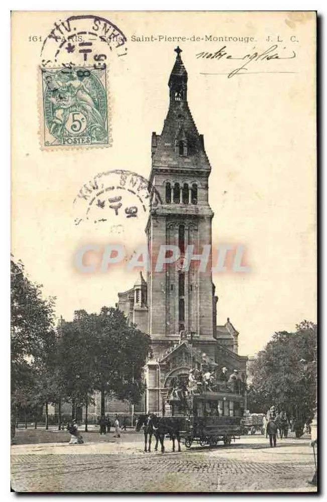 Kirche Saint-Pierre-de-Montrouge — Paris — J.L.C. n°164 - Vorderseite